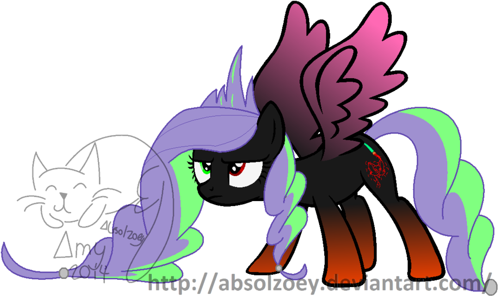 #1042835 - Artist - Absolzoey, Artist - Softybases, - Cartoon (1024x609), Png Download