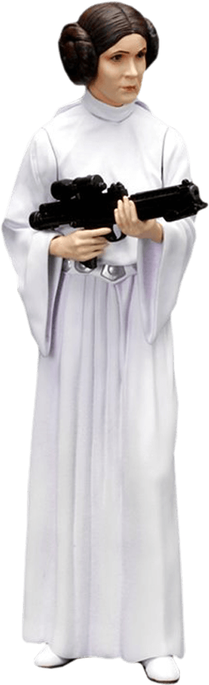 Rule The Galaxy From The Imperial Death Star With Superlaser, - Star Wars Artfx+ Statue: Luke Skywalker And Princess (800x1000), Png Download