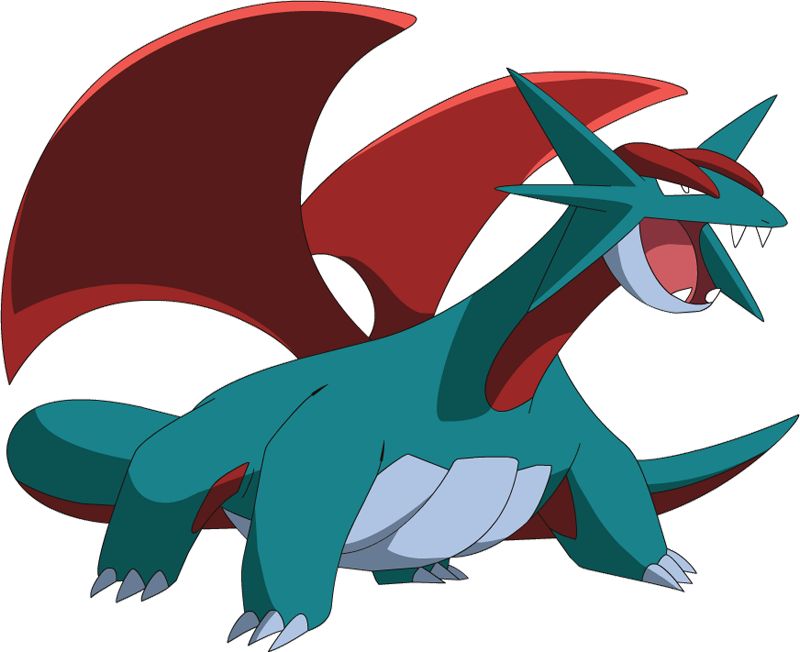 Pokemon Salamence (800x652), Png Download