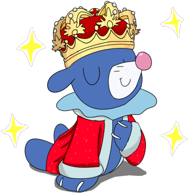 Image - King Popplio (400x438), Png Download