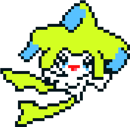 Jirachi - Drawing (490x480), Png Download