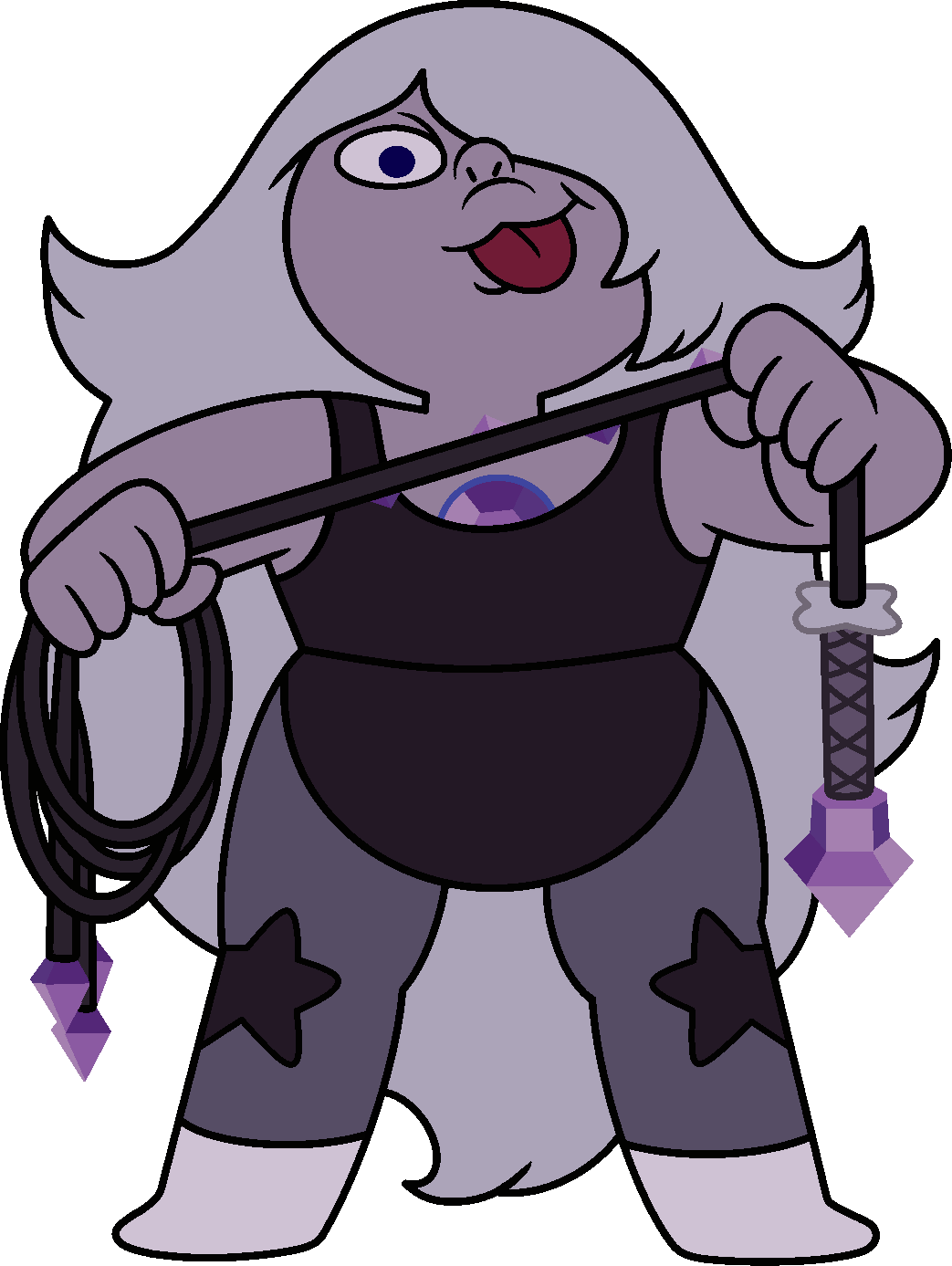 Amethyst Kindergarten Palette - Garnet In Steven Universe Png (1043x1387), Png Download