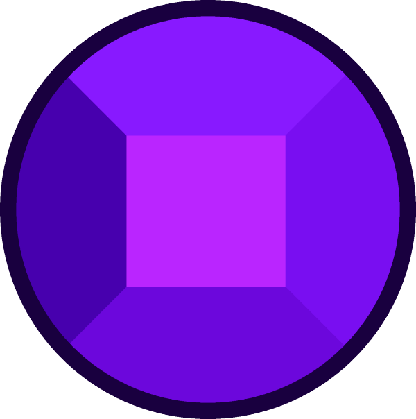 Latest - Steven Universe Sugilite Gemstones (600x604), Png Download
