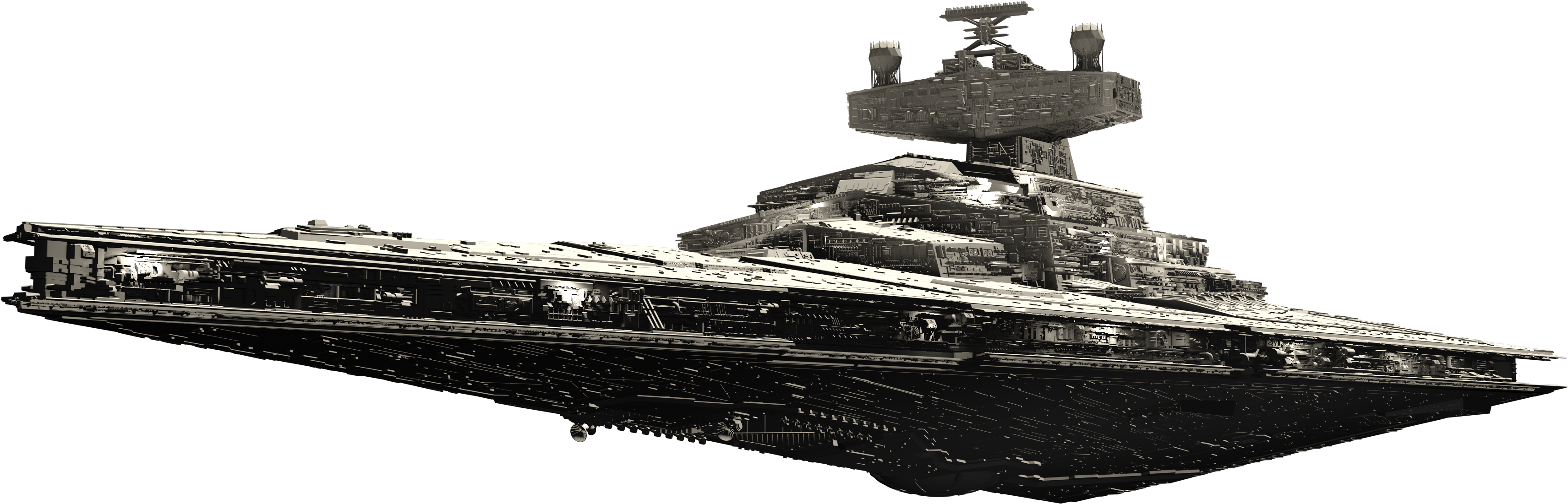 Star Destroyer Png Clip Art Freeuse - Star Destroyer Rogue One Transparent (4096x2214), Png Download