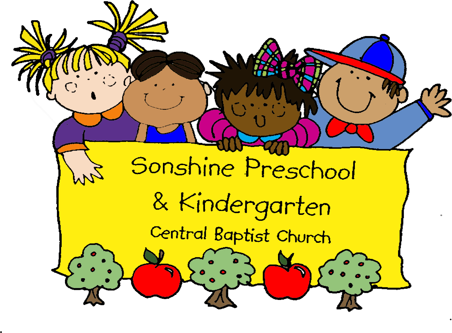 Sonshine Preschool - Central Baptist Church (1722x1389), Png Download