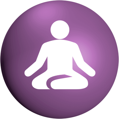 Yoga Icon Move - Ecala Life (400x400), Png Download