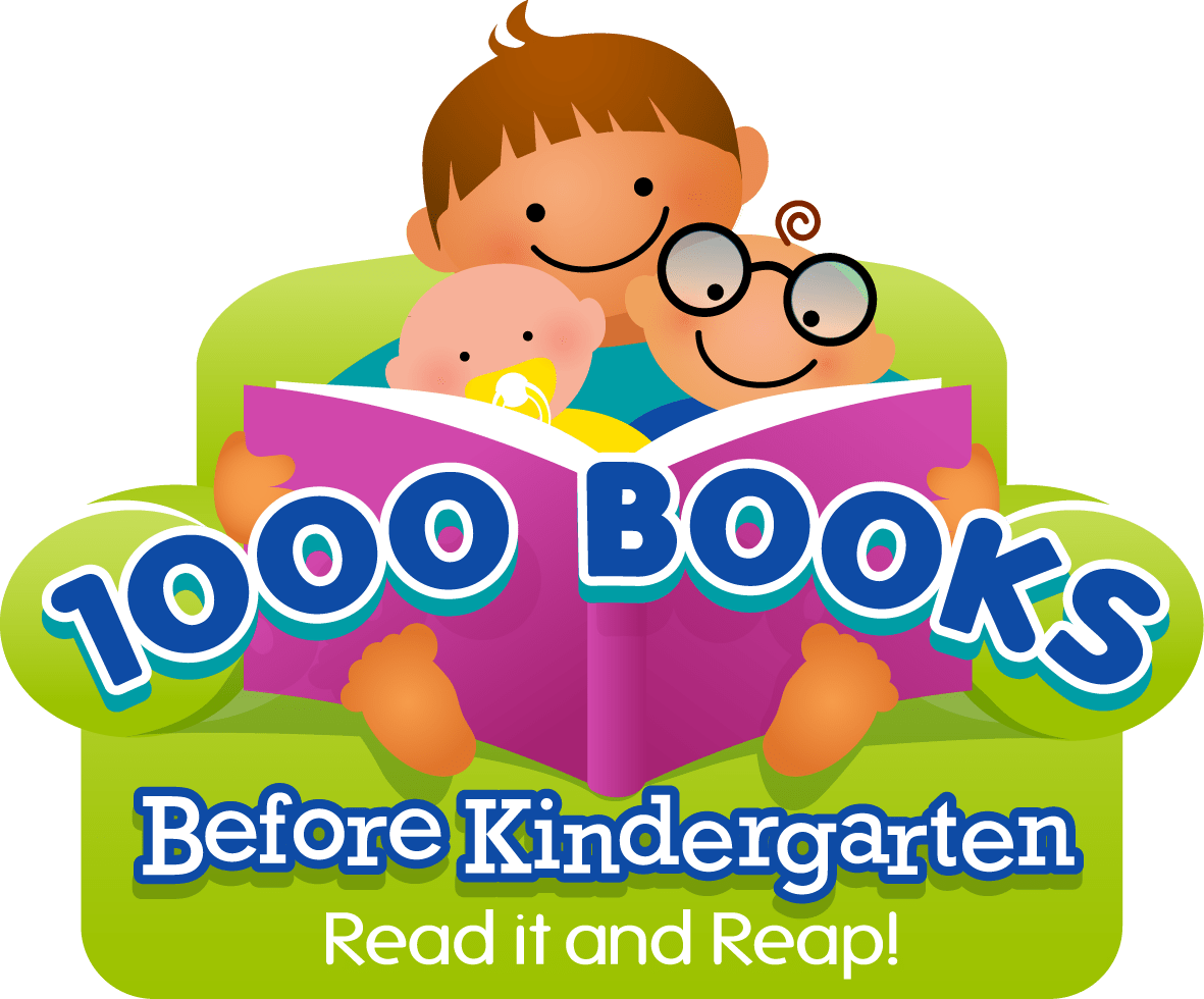 1,000 Books Before Kindergarten - 1000 Books Before Kindergarten Logo (1181x980), Png Download