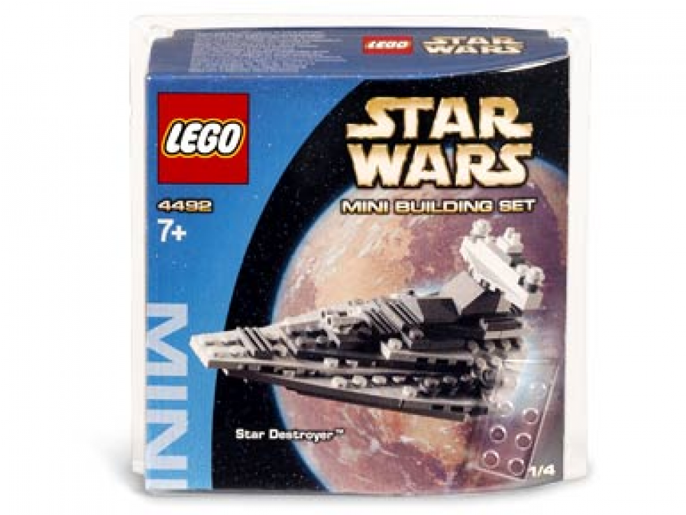 Lego Star Wars Mini Star Destroyer 4492 (980x980), Png Download