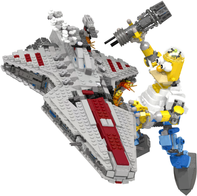 15261450340 D65fbd557f O - Lego Minifig Exo Suit (948x734), Png Download