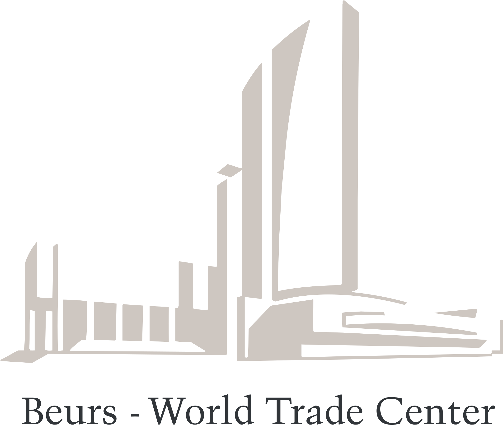 Beurs World Trade Center Logo Png Transparent - World Trade Center Rotterdam (2400x2400), Png Download