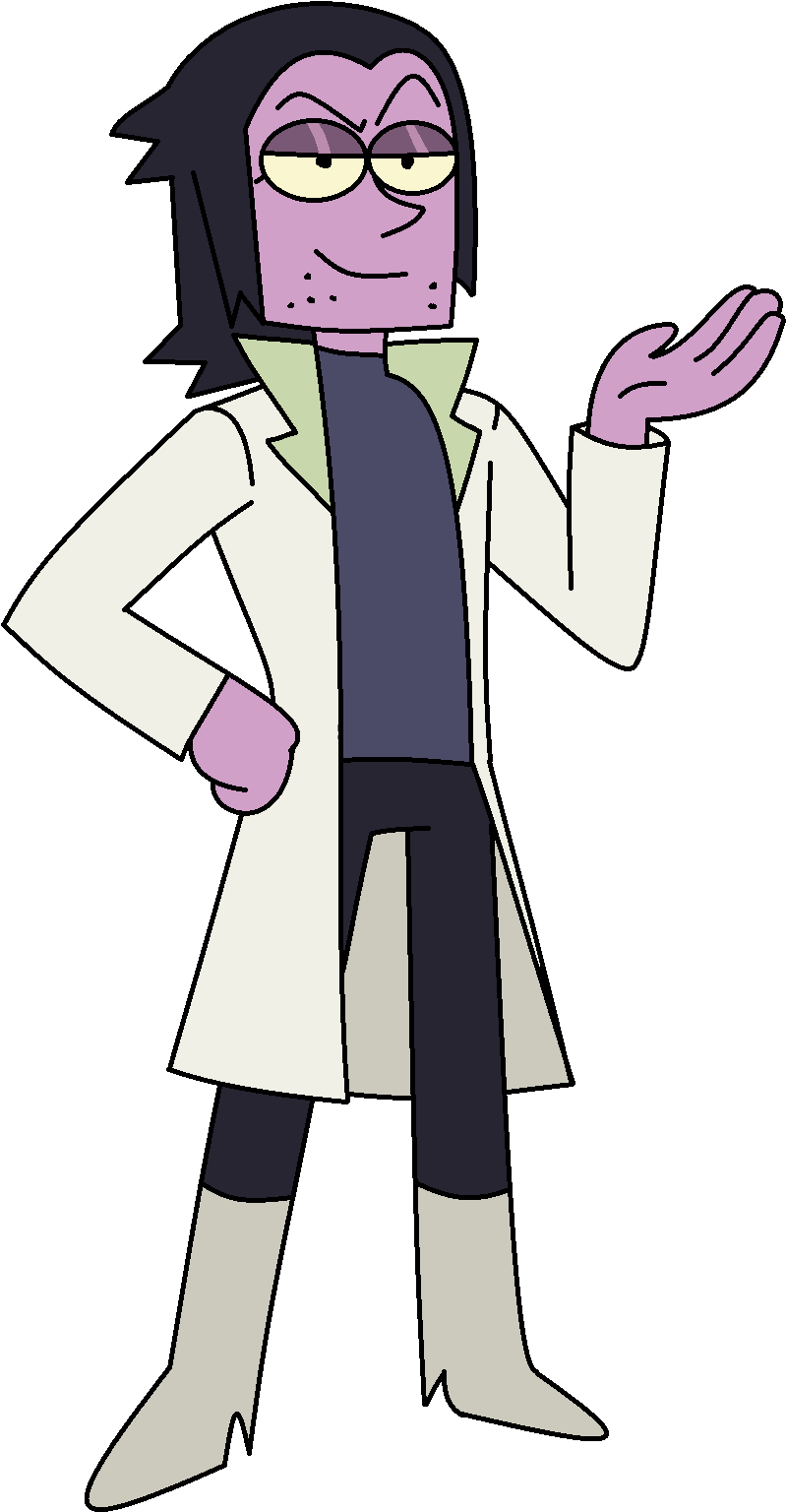 Professor Venomous - Ok Ko Shadowy Figure (913x1679), Png Download