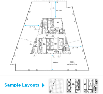 68 - 4 World Trade Center 68th Floor (363x337), Png Download