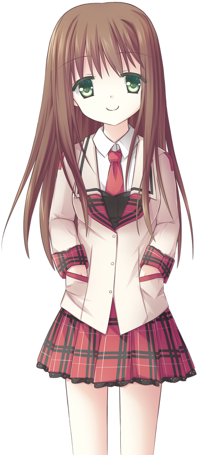 Natsuki Half - Rui Lucid9 (487x936), Png Download