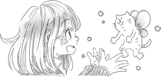 Natsuki Hanae - Line Art (550x264), Png Download