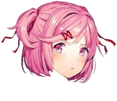 Doki Doki Literature Club Natsumi (384x330), Png Download