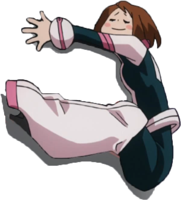 Http - //i - Imgur - Com/ddwsrcp - Ochako Uraraka Hugging Meme (711x708), Png Download