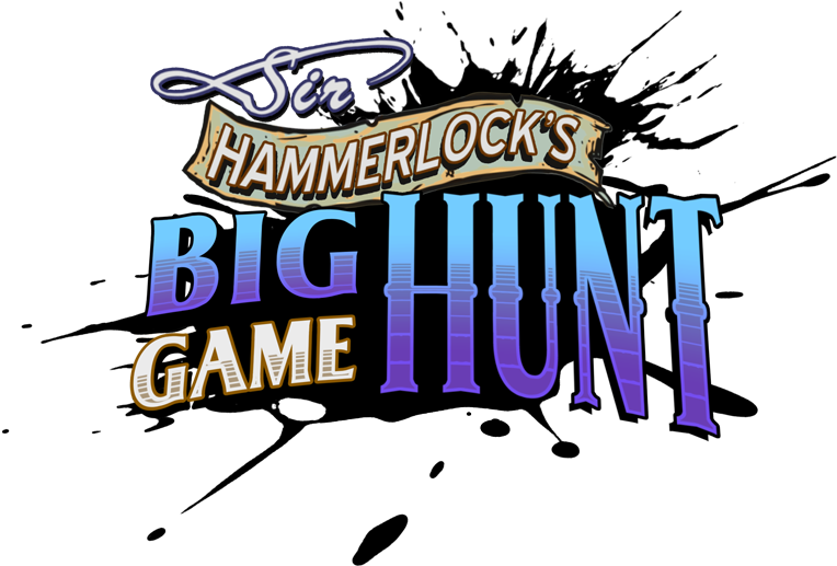 Dlc3 Logo Hammerlock's Hunt - Borderlands 2 Hammerlock's Big Hunt (768x528), Png Download