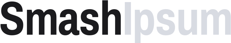 Smash Bros Lorem Ipsum Generator - Cuddapah Almond (800x180), Png Download