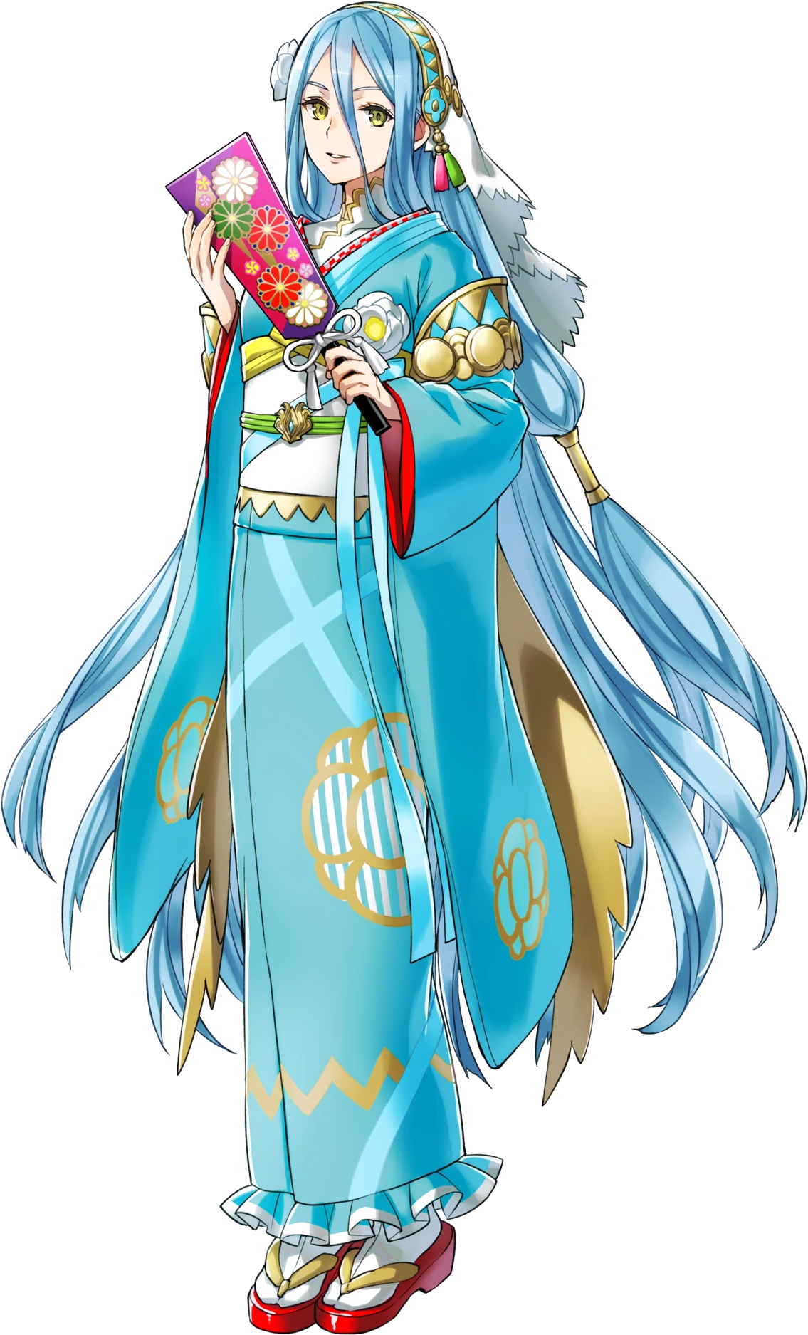 The Fire Emblem Heroes Twitter Account Announced That - Fire Emblem Heroes Azura (1600x1920), Png Download