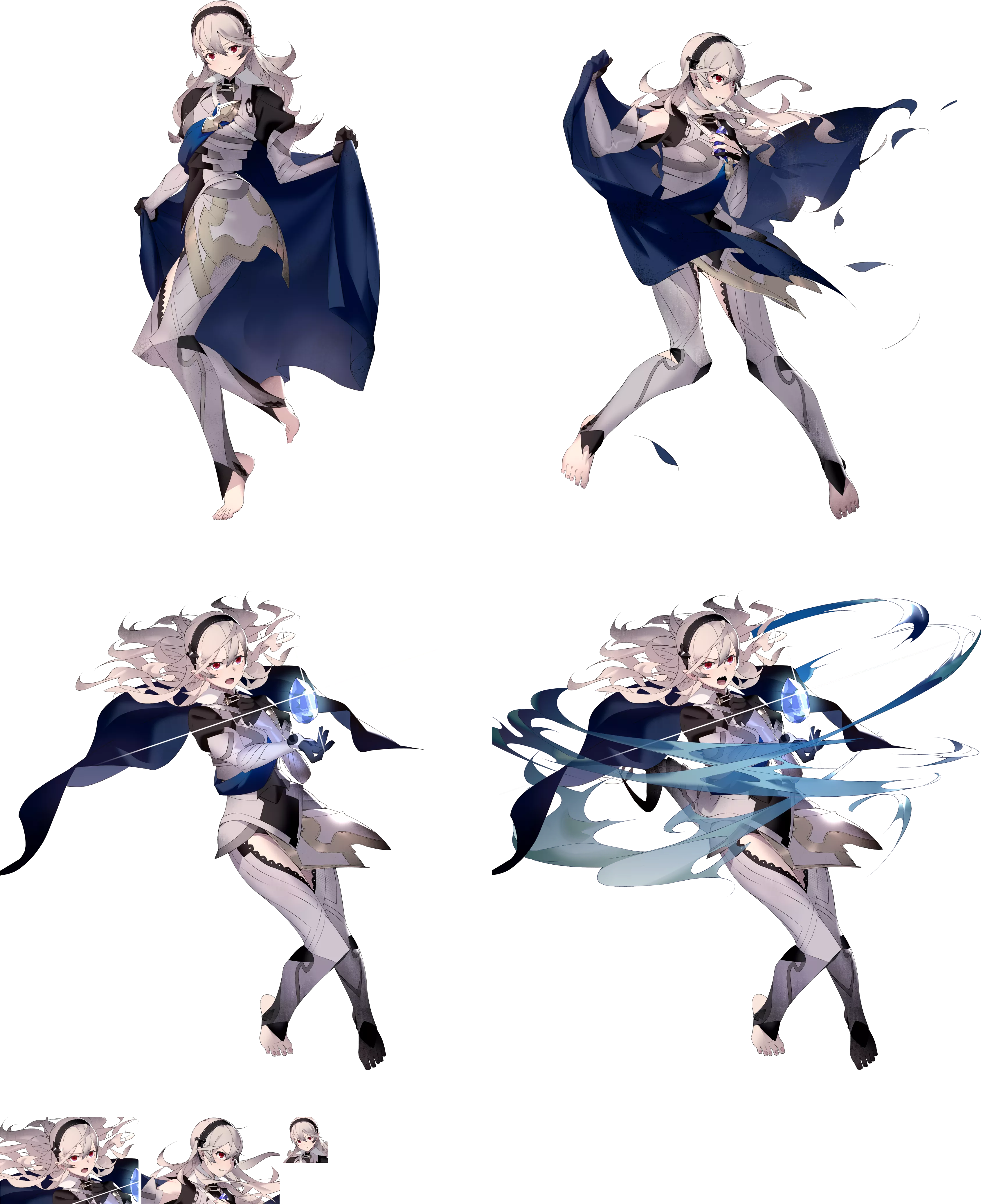 Corrin - Female Corrin Fire Emblem Heroes (3398x4308), Png Download
