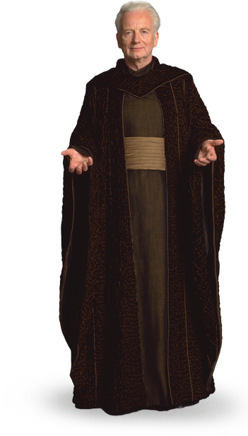 Last Chancellor Of The Old Republic, & Mastermind Behind - Emperor Palpatine Transparent Background (381x660), Png Download