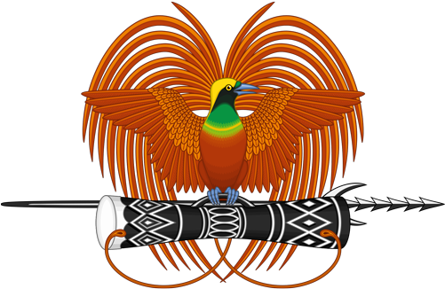 About Papua New Guinea - Papua New Guinea Crest (500x337), Png Download