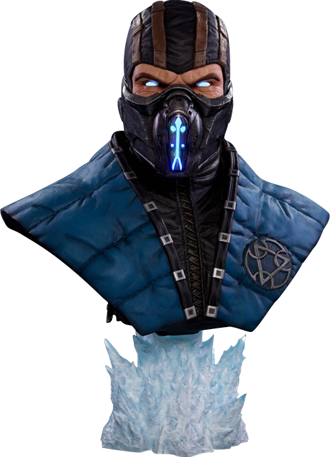 Featured Deals - Mortal Kombat X - Sub-zero Life-size Bust (480x665), Png Download
