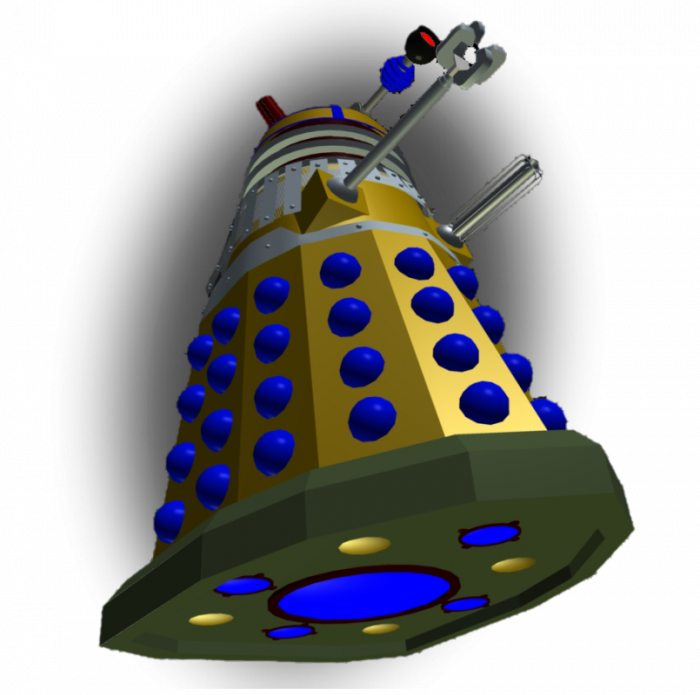'the Dalek Saga' Is The Animated Series That Is Being - Illustration (700x695), Png Download