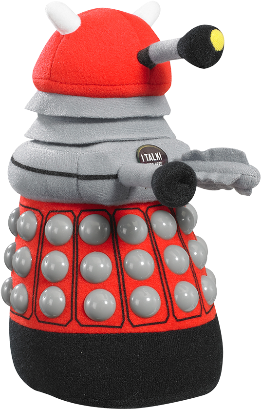 Pelúcia Red Dalek Doctor Who - - Doctor Who 9-inch Dalek Talking Plush (action Figures/figures) (1000x992), Png Download