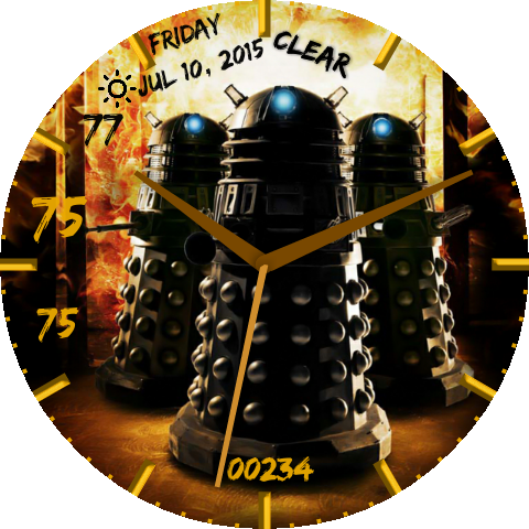Dalek Gold - Doctor Who Dalek (480x480), Png Download