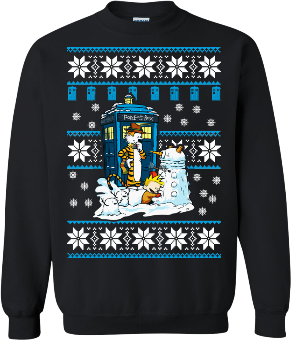 Doctor Who Calvin Dalek Christmas Sweater - Tupac Tshirt (1155x1155), Png Download