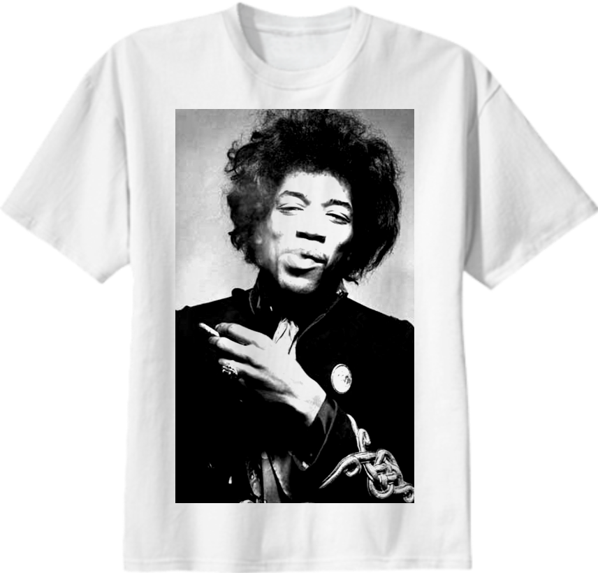 00 Design By Connoisseur-clothing - Gered Mankowitz Jimi Hendrix (856x820), Png Download