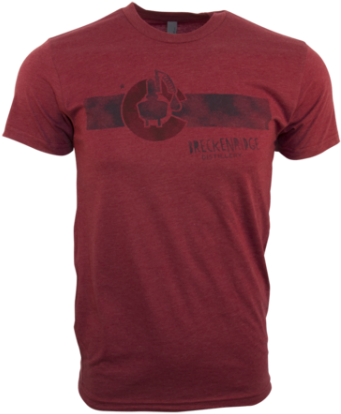 Breckenridge Distillery, Colorado Flag T-shirt - Active Shirt (450x450), Png Download