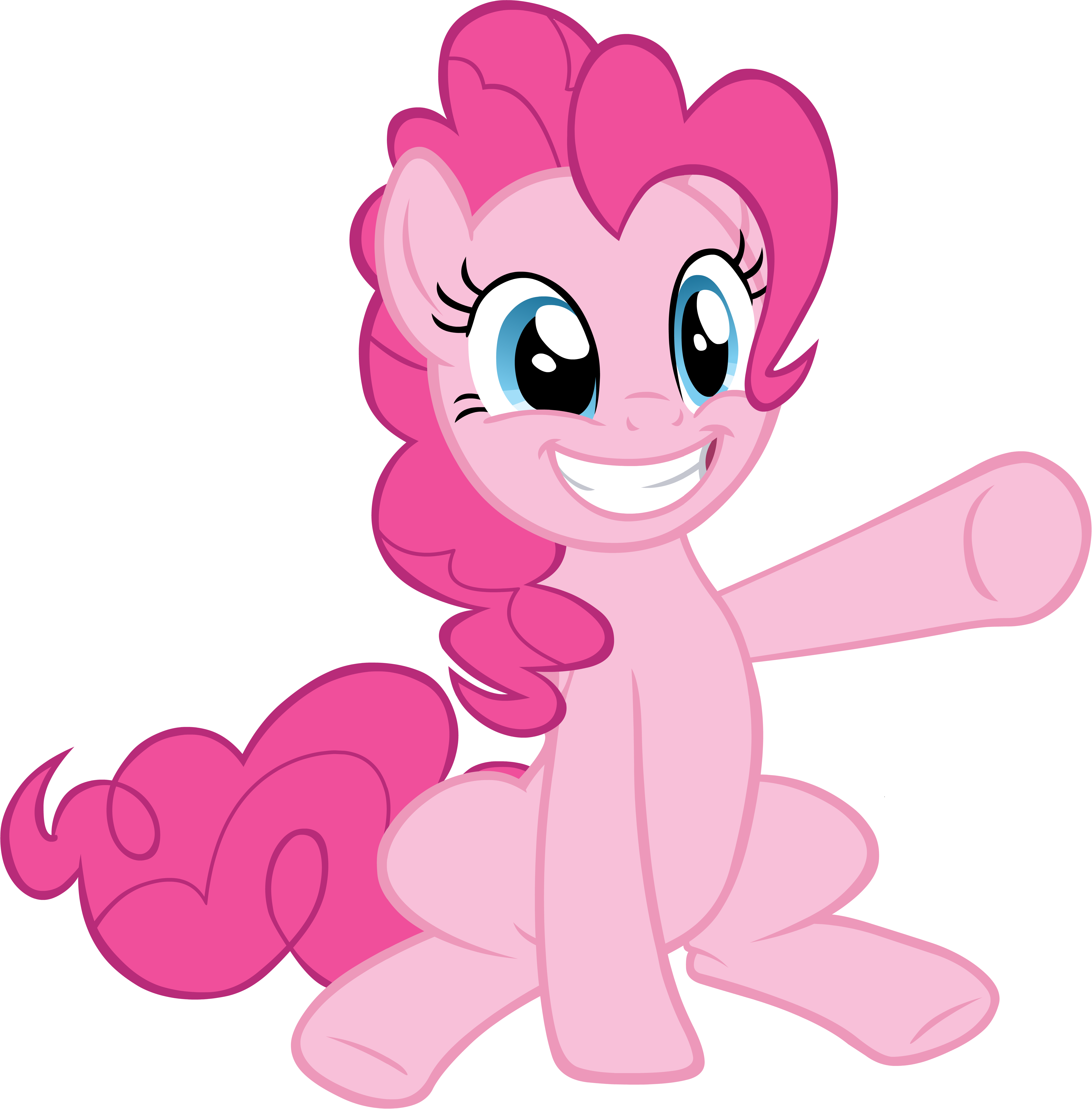 Pinkie Pie Images Pinkie Pie Vectors Hd Wallpaper And - My Little Pony Pinkie Pie Hd (5501x5587), Png Download