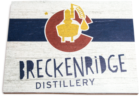 Colorado Flag - Breckenridge Distillery Logo (600x600), Png Download