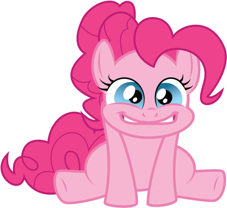 Pinkie Pie Transparent Image - Excited Pinkie Pie Gif (917x871), Png Download
