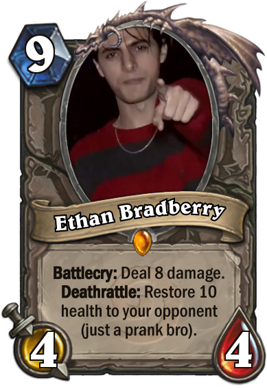 Ethan Bradberry 1 - Maiev Hearthstone Card (400x573), Png Download
