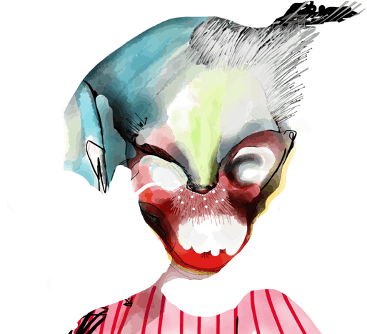 Male Portrait - Drawing (640x480), Png Download