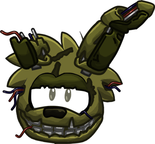 Springtrap - Puffle Fnaf (518x479), Png Download