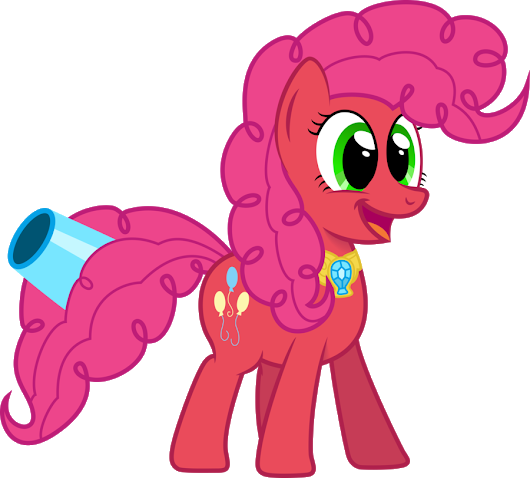 Mlp Super Pinkie Pie (530x478), Png Download