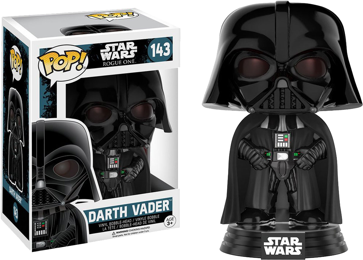 Darth Vader Pop Vinyl Figure - Funko Pop Star Wars Darth Vader (1161x833), Png Download