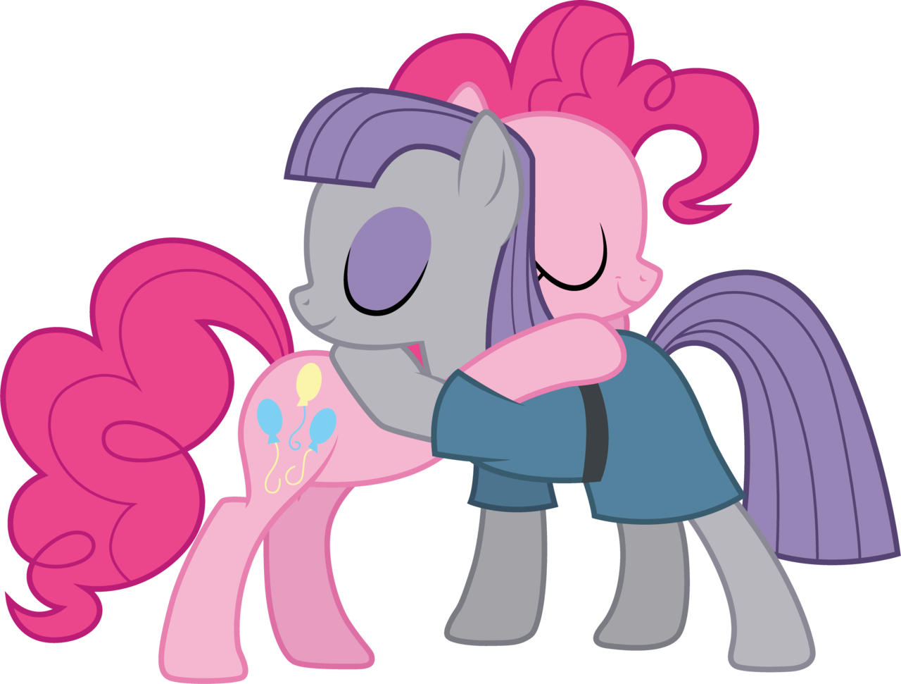 Tv My Little Pony Xc Iii - My Little Pony Pinkie Pie And Maud Pie (1280x971), Png Download