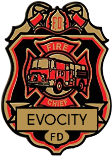 3kgg6zb ] - Beistle Fire Chief Badge, 2.75" - 12 Count (385x385), Png Download