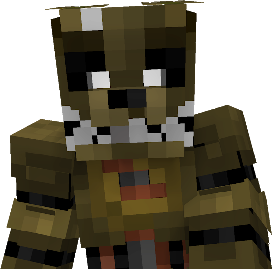 Undefined - Skin De Springtrap Fnaf 6 (758x568), Png Download