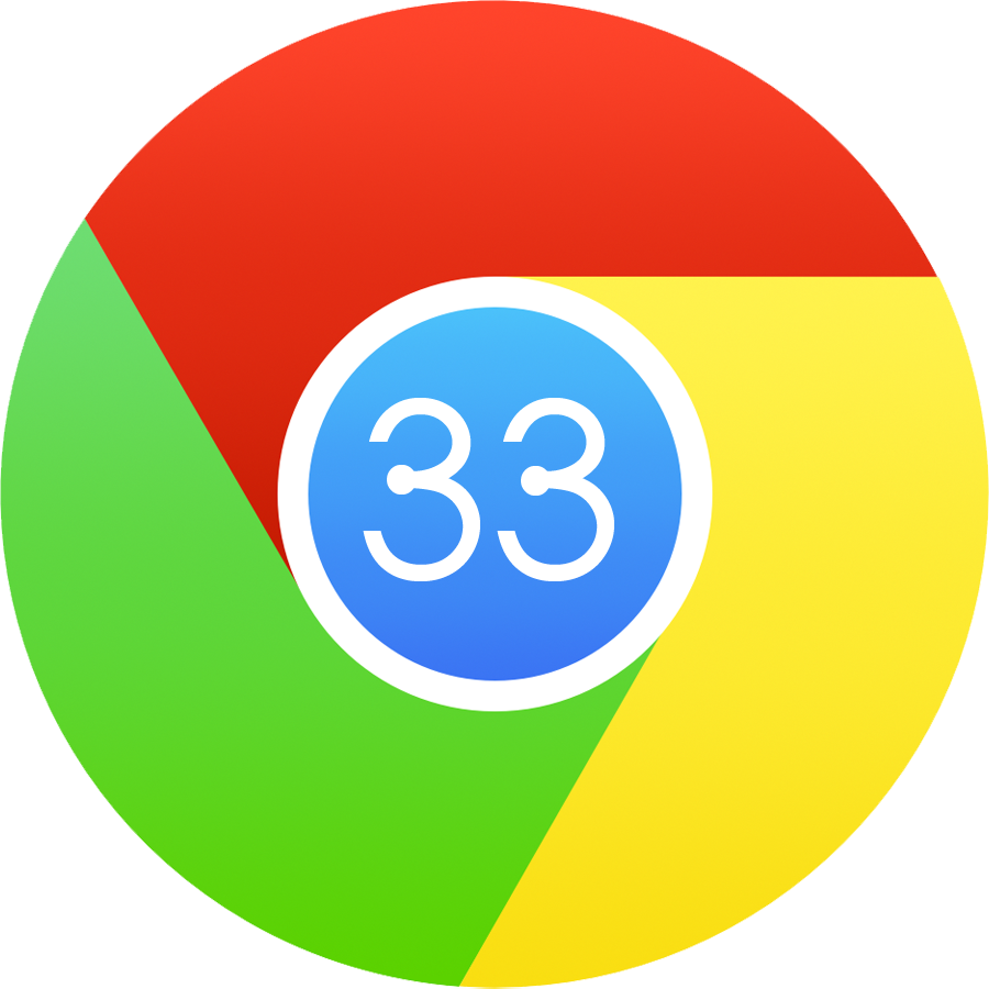 Google Chrome 33 (900x900), Png Download