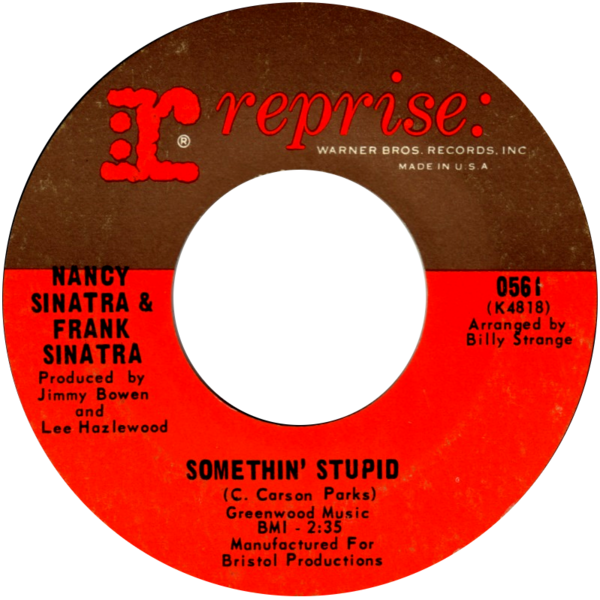 Somethin' Stupid By Frank And Nancy Sinatra - Albert King As The Years Go Passing (600x600), Png Download