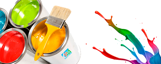 De Pinturas, Posteriormente Desarrollando Gran Cantidad - House Paint Bucket Png (670x266), Png Download