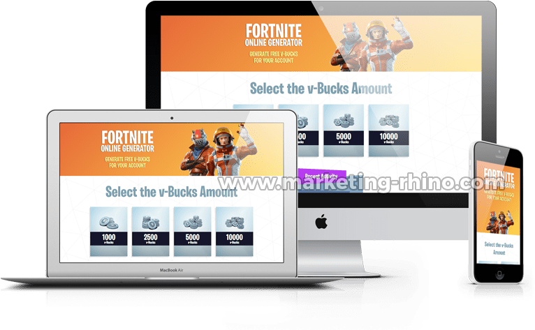 Fortnite Cpa Marketing Landing Page - Fortnite Landing Page (765x515), Png Download