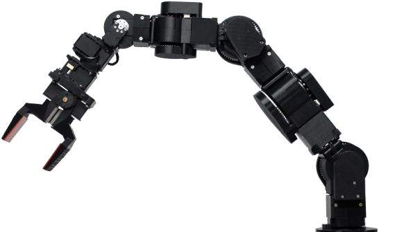 Stationary Robots - Handmade Factory (595x335), Png Download