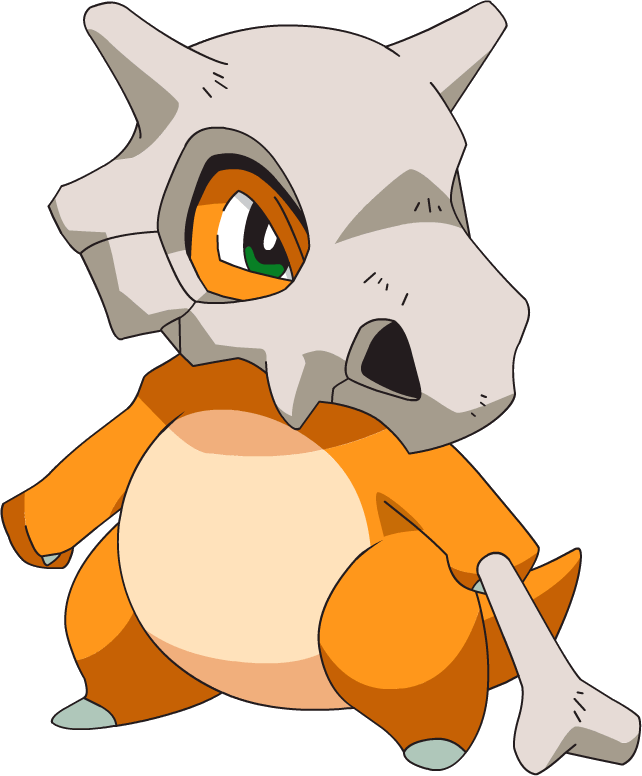 Shiny Cubone Pokédex - Cubone Pokemon (642x776), Png Download